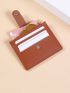 Ultra Thin Mini Business Bank Credit Card Holder Wallet Simple Small Coin Bag
