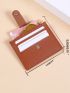 Ultra Thin Mini Business Bank Credit Card Holder Wallet Simple Small Coin Bag