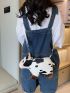 Medium Novelty Bag Cartoon Cow Design Cute