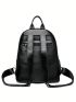 Medium Fashion Backpack Solid Color