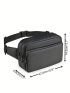 Solid Color Waterproof Running Bag