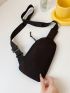 Breast Package Waterproof Outdoor Sports Bag Nylon Korean-Style Waist Bag Fanny Pouch Crossbody Bag