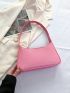 Fashion Solid Color Donut Impressed Women's Bag Shoulder Bag