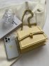 PU Square Bag Chain Mini