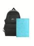 Letter Graphic Casual Daypack Zipper Medium