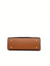 3pcs Bag Sets Tote Clutch Bag Card Holder Twilly Scarf Decor, Best Work Bag For Women
