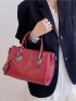 Minimalist Square Bag Double Handle Medium