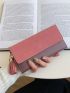 Tassel Decor Long Wallet Fold Over