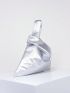 Small Minimalist Top Handle Bag Solid Color