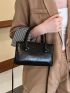 Mini Square Bag Minimalist Black