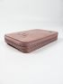 Letter Pattern Passport Case Zipper Around