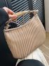 Minimalist Hobo Bag Medium Zipper