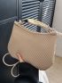 Minimalist Hobo Bag Medium Zipper