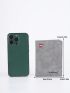Letter Graphic Small Wallet Zipper Bifold