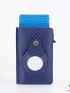 Colorblock Pop Out Card Hold RFID Blocking Card Slot