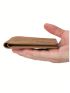 Letter Graphic Small Wallet Vintage Bifold