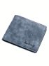Letter Graphic Small Wallet Vintage Bifold