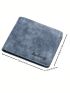 Letter Graphic Small Wallet Vintage Bifold