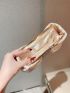 Bow Design Novelty Bag Rhinestone Decor Kiss Lock