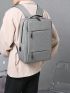 Solid Color Laptop Backpack For Business