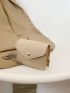 Mini Square Bag Felt Chain
