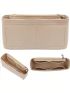 1pc Felt Cloth Insert Bag Organizer Makeup Handbag Organizer Travel Inner Purse