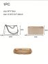 1pc Felt Cloth Insert Bag Organizer Makeup Handbag Organizer Travel Inner Purse
