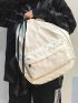 Large Capacity Fashion Backpack Drawstring Design