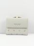 Flower Pattern Small Wallet Fold Over