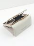 Flower Pattern Small Wallet Fold Over