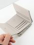 Flower Pattern Small Wallet Fold Over
