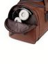 Men Duffel Bag Pu Travel Bag Waterproof Gym Bag Luggage Bag Weekend Bag