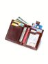 Trend Minimalist Wallet Rfid Blocking For Men ,Genuine Leather Wallet Purse Men Card Holder