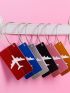 1pc Random Color Luggage Tag For Travel