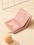 Crocodile Embossed Small Wallet Zipper
