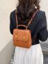 Minimalist Flap Backpack Mini Vintage