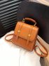 Minimalist Flap Backpack Mini Vintage