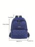 Quilted Classic Backpack Medium Zipper