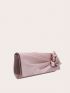 Flower Decor Envelope Bag Medium Flap