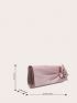 Flower Decor Envelope Bag Medium Flap