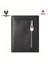 Slim Wallet For Men RFID Original Genuine Leather Trifold Card Holder Small Luxury Male Clutch