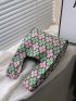 Mini Crochet Bag Colorblock Flower Pattern For Vacation