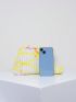Medium Dome Bag Beige Minimalist Clutch Bag For Daily