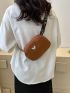 Mini Fanny Pack Butterfly Decor Adjustable Strap For Daily