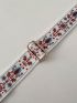 Floral Graphic Bag Strap Adjustable