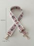 Floral Graphic Bag Strap Adjustable