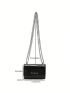 Mini Square Bag Star Pattern Chain Strap