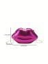 PU Novelty Bag Lip Design Chain