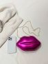 PU Novelty Bag Lip Design Chain