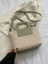 Double Handle Straw Bag Vacation